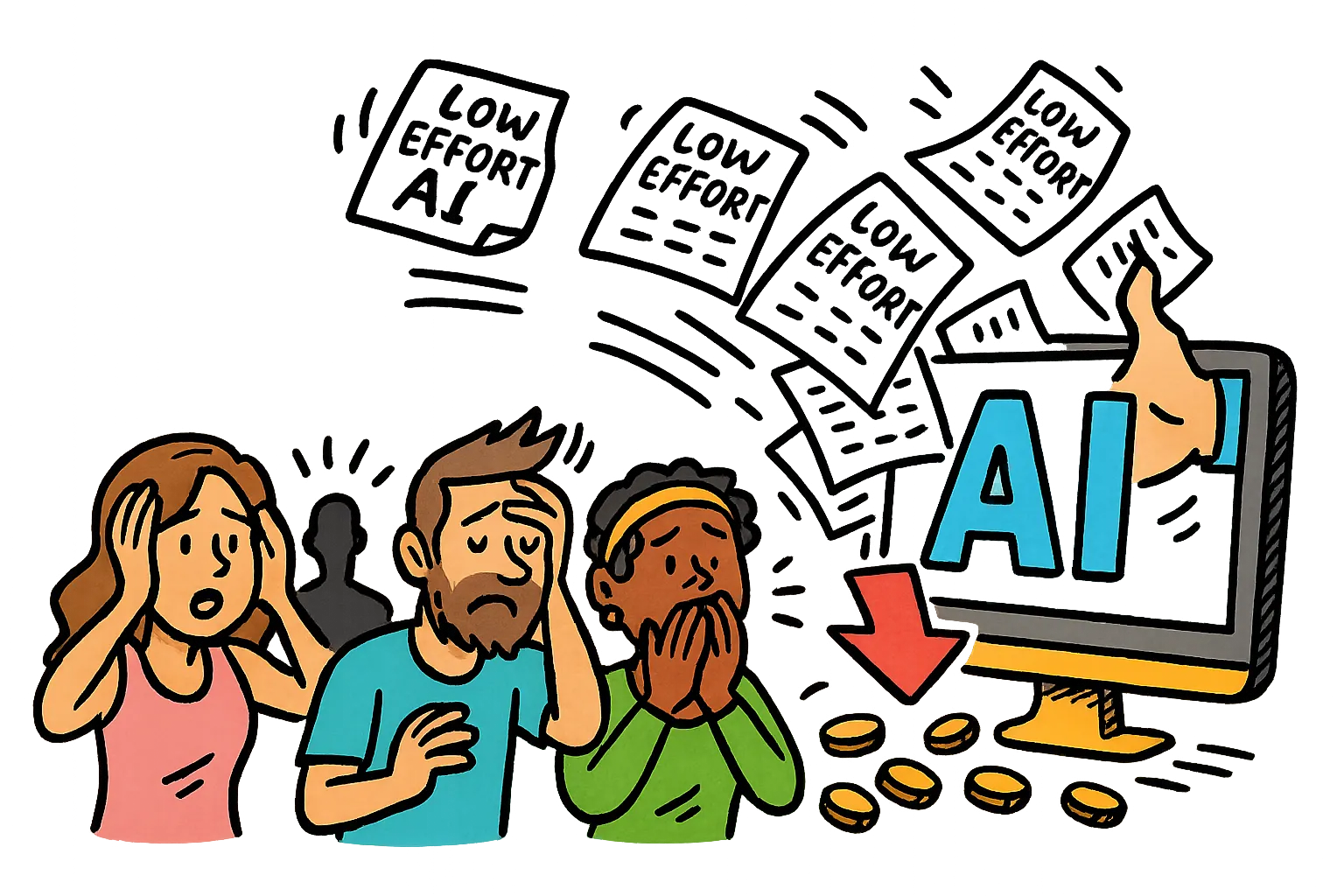 ChatGPT, Claude, Gemini, Perplexity AI are Creating Even Advanced Level Content With No Effort/ /Low Effort and even auto published Without A Single Human Intervention